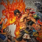 【In Stock】Singularity Workshop One-Piece ACE FireFist 1/4 Scale Resin Statue