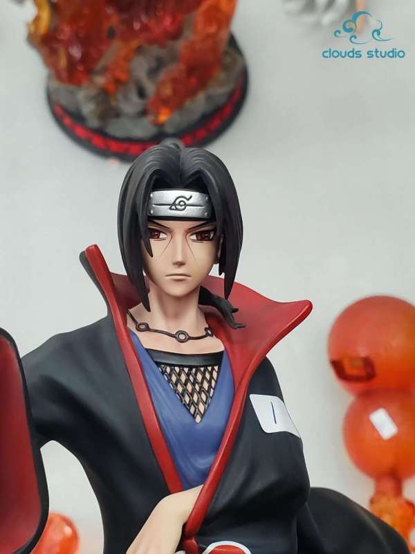 【In Stock】Clouds Studio Akatsuki Resonance Series No.2 Uchiha Itachi Resin Statue