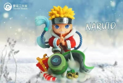 【Pre order】OneStar Studio Naruto with Christmas Gifts Resin Statue Deposit