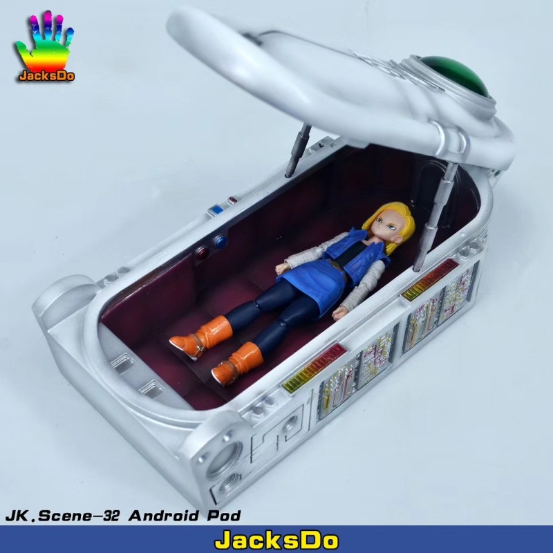 【In Stock】JacksDo Dragon Ball Z Android Pod Resin Statue