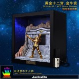 【In Stock】JacksDo Saint Seiya the zodiac constellations JK.Scene-30 II BOX Taurus Dirorama Resin Statue