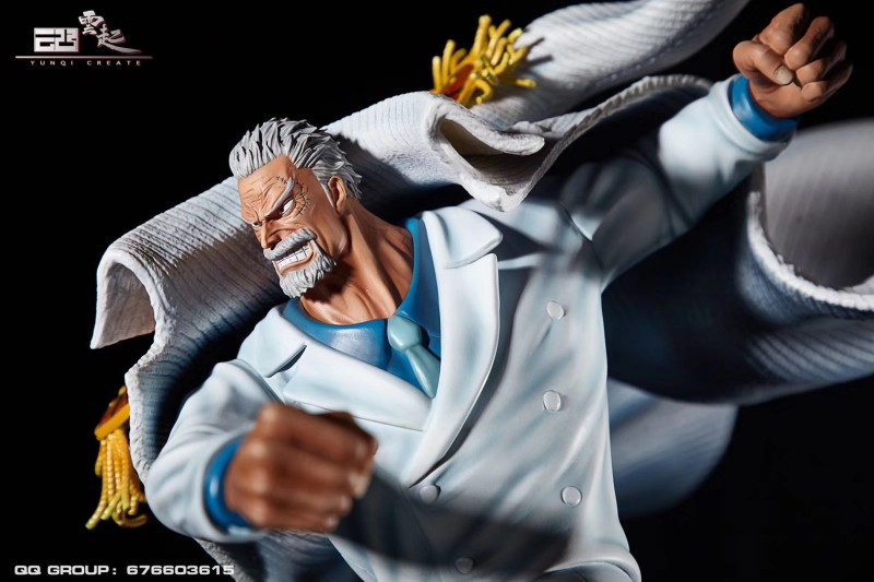 【In Stock】YUNQI CREATE One-Piece Monkey D Garp 1:6 Scale Resin Statue