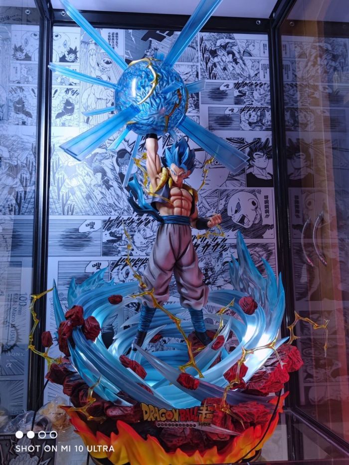 In Stock】Figure Class Dragon Ball Z Super Saiyan Gogeta Saiyan/Blue Gogeta  1:5 Resin