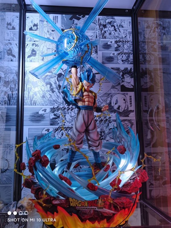 【In Stock】Figure Class Dragon Ball Z Super Saiyan Gogeta Saiyan/Blue Gogeta 1:5 Resin Statue