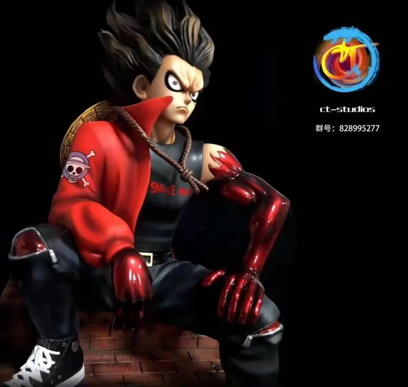 【Pre order】CT-STUDIO Shuttle Future 2019 Final Leader Sitting Posture Series-003 Luffy Resin Statue Deposit