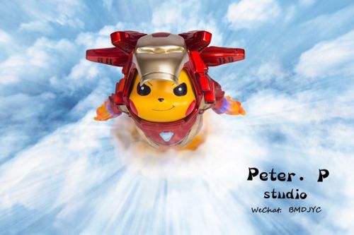 【Pre Order】Peter·P Studio Pokemon Pikachu Cosplay Iron Man MK85 Resin Statue