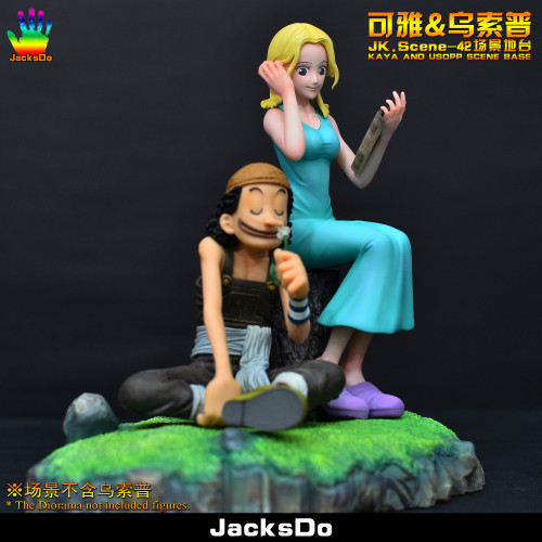 【In Stock】JacksDo One-Piece BWFC2 Usopp and Kaya Scene Base Resin Statue