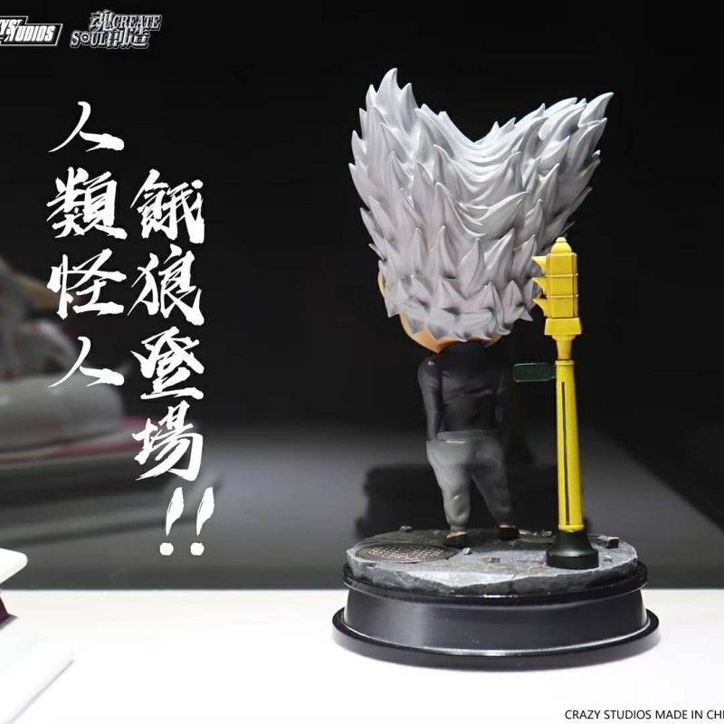 【In Stock】Crazy Studio One PunchMan Garou WCF Scale Resin Statue