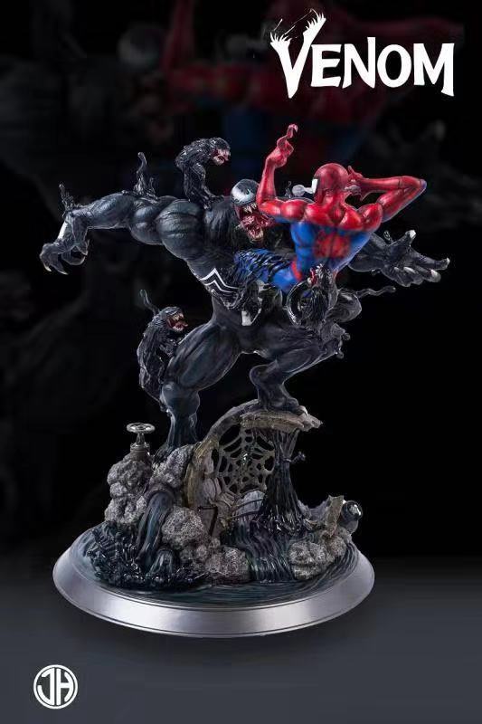 【Pre order】JH Studio Marvel Spider Man VS Venom 1:6 Resin Statue Deposit