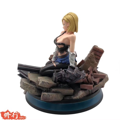 【Pre order】Practice Studio Dragon Ball Z Sexy Android 18 1:8 Scale Resin Statue Deposit