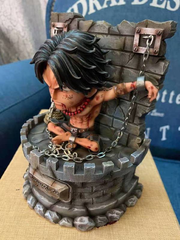 【In Stock】PT Studio One-Piece Portgas·D· Ace SD Scale Resin Statue