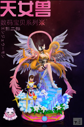 【Pre order】Tumbler Studio Digital Monster Angewomon Yagami Hikari Resin Statue Deposit
