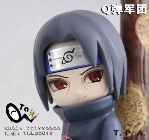 【Pre order】T.P.A-Soft Q Studio Naruto Akatsuki Series Uchiha Itachi&Hoshigaki Kisame ​​​SD Resin Statue Deposit