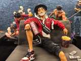 【In Stock】IZ Studio One-Piece Monkey D Luffy Fashion Style Resin Statue
