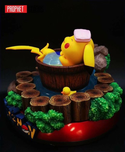 【Pre order】PROPHET-Studios Pokemon The Pikachu of recreational bath Resin Statue Deposit