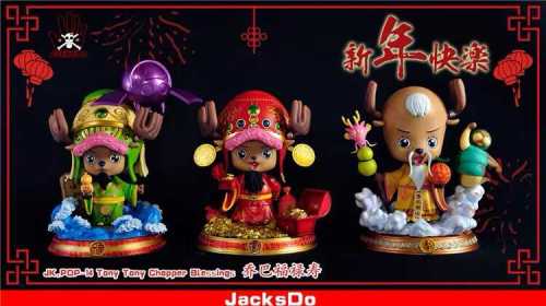 【In Stock】JacksDo Studio One-Piece Chopper New Year Blessing 1:6 Resin Statue