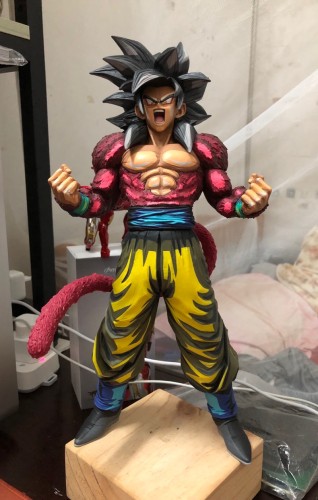 【In Stock】Banpresto Dragon Ball GT Goku SUPER SAIYAN JIN 4 Comic Style 1:8 Scale Figure