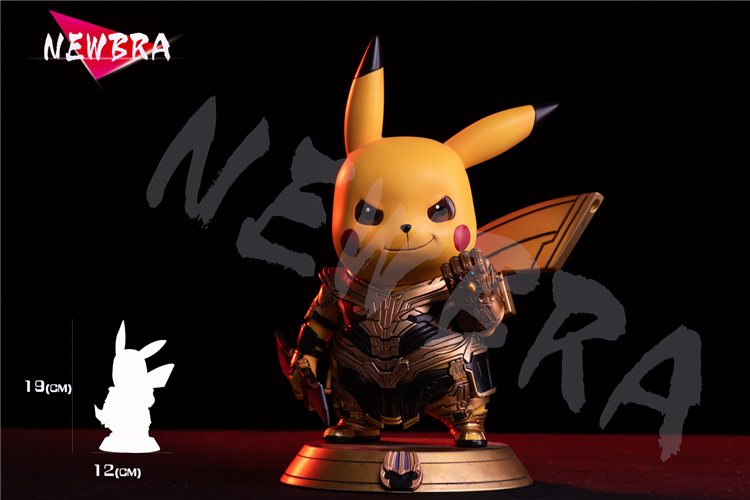 【In Stock】NEWBRA Studio Pokemon Thanos Pikachu Resin Statue