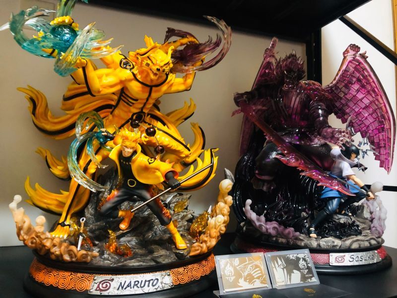 【In Stock】TOP Studio Naruto Sixsages Kurama Rikudousennin Modo 1/8