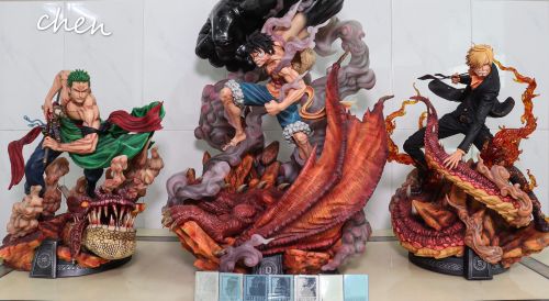 【In Stock】Last Sleep Studio One-Piece Sanji Battle Resin Statue