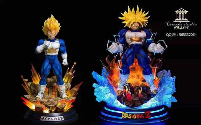 Action Figure - Dragon Ball Super - Vegeta e Trunks - C