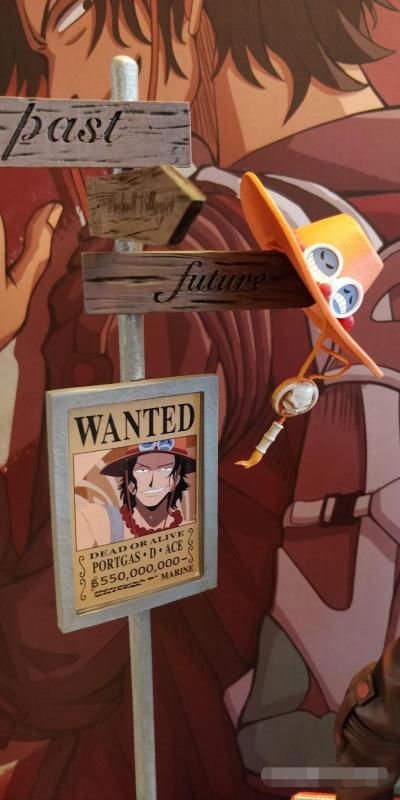 【In Stock】MIX Studio One-Piece Back To The Future Portgas·D· Ace 1:6 Scale Resin Statue