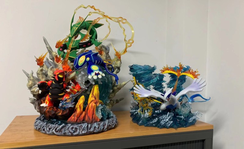 【In Stock】GENE Studio Pokemon Aeroamphibious Pokémon Resin Statue