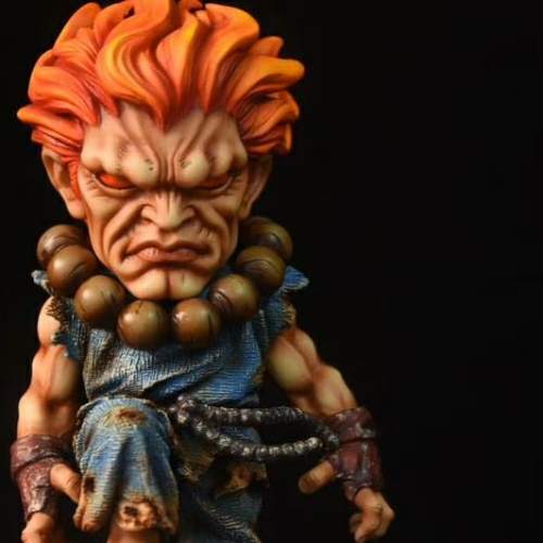 【Pre Order】M Studio Street Fighter Gouki Akuma SD Resin Statue Doposit