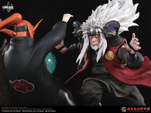 【Pre order】CHIKARA STUDIO Naruto Jiraiya Fighting 1:6 Resin Statue Deposit