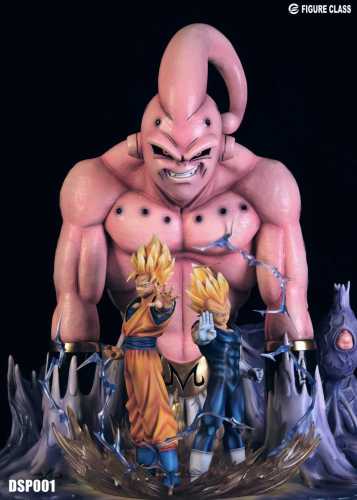 【In Stock】Figure Class Dragon Ball Z Goku&Vegeta Buu Scene Resin Statue