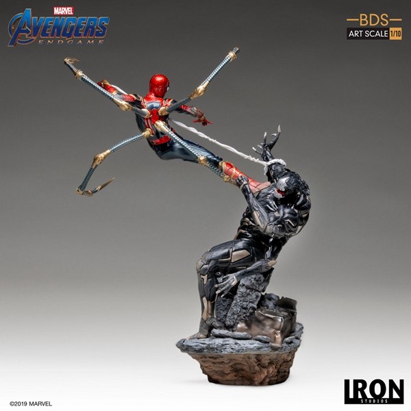 【Pre order】Iron Studio Iron Spider Vs Outrider BDS Art Scale 1/10 - Avengers: Endgame Deposit