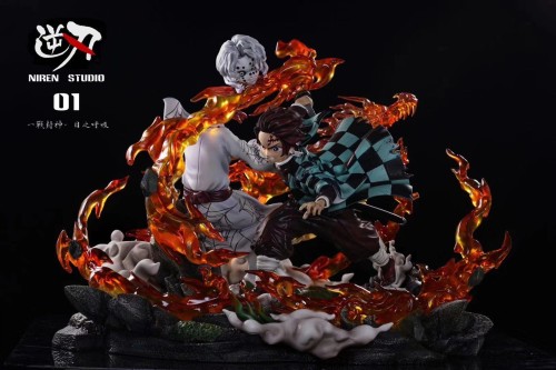 【In Stock】 NIREN Studio Demon Slayer Kamado Tanjirou Sun of breathing Resin Statue