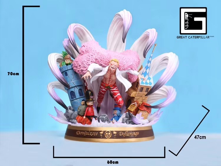 【Pre Order】Great Caterpillar Studio One-Piece Donquixote Doflamingo 1:4 Resin Statue Deposit