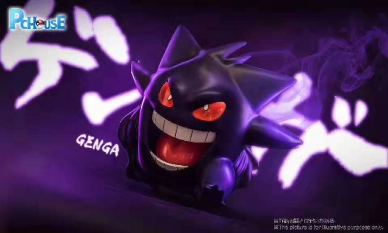 【Pre order】PC House Pokemon Gengar Hanging Resin Statue Deposit