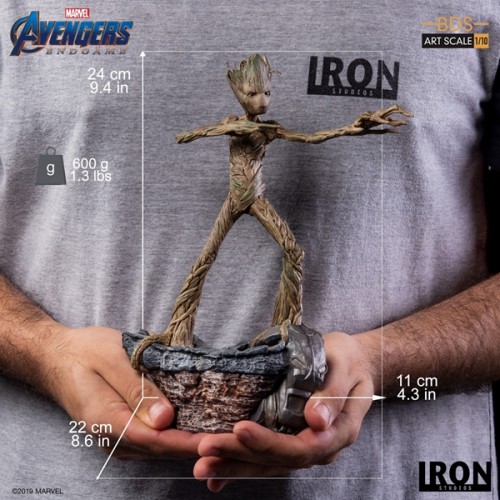 【Pre Order】Iron Studio Groot BDS Art Scale 1/10 - Avengers: Endgame Deposit
