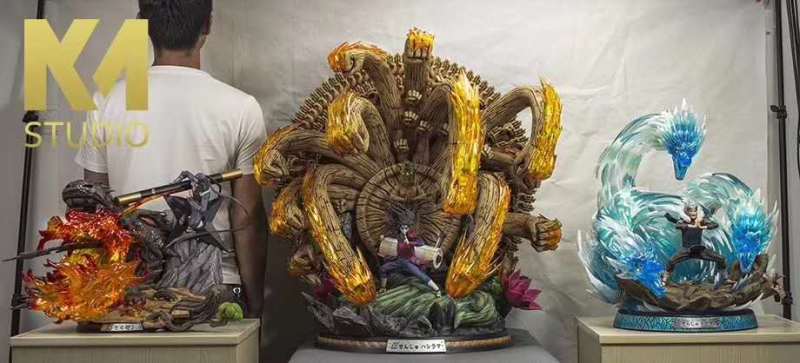 【Pre order】KM Studio Naruto Senju Hashirama 1:8 Resin Statue Doposit