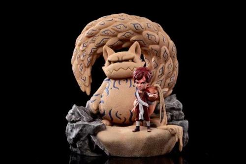 【Pre order】Little Love Studio Naruto One Tail TANUKI Gaara ​SD Scale Resin Statue Deposit