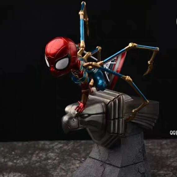 【Pre order】Shui Mu Marvel Spider Man SD Resin Statue