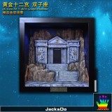 【In Stock】JacksDo Saint Seiya the zodiac constellations JK.Scene-30 III BOX Gemini Dirorama Resin Statue