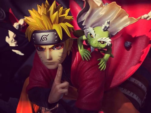 【In Stock】MH Studio Naruto Immortal mode Naruto うずまき ナルト 1:4 Scale Resin Statue