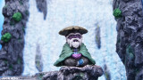 【In Stock】JacksDo Saint Seiya Old Master Dohko Five Ancient Peaks Diorama Resin Statue