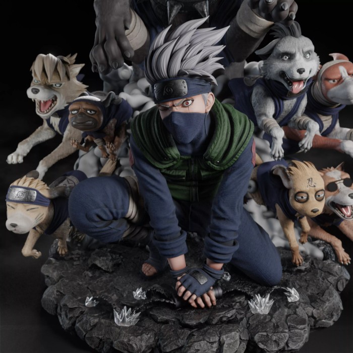 Pre order】Legendary Studio Naruto Hatake Kakashi 1/6 Resin Statue Deposit