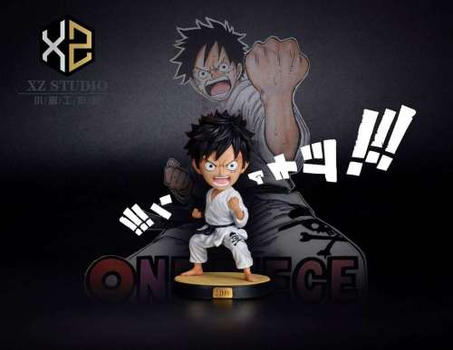 【Pre order】XZ Studios One Piece title page Taekwondo Luffy Resin Statue Deposit