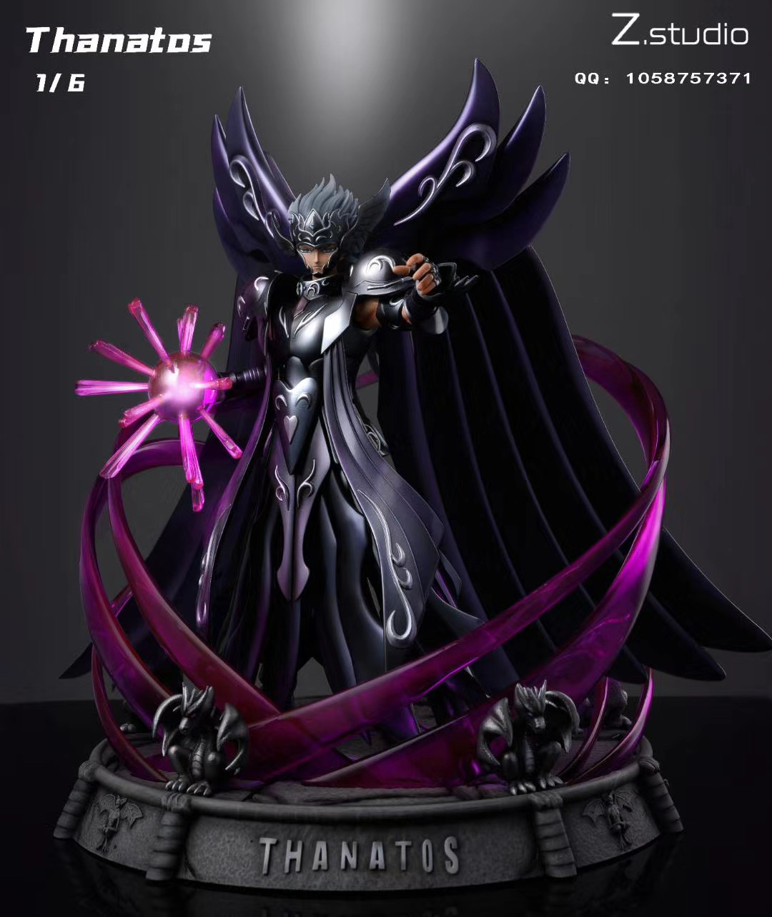 Pre order】Z-studio Saint Seiya THE LOST CANVAS Thanatos 1/6 Scale 