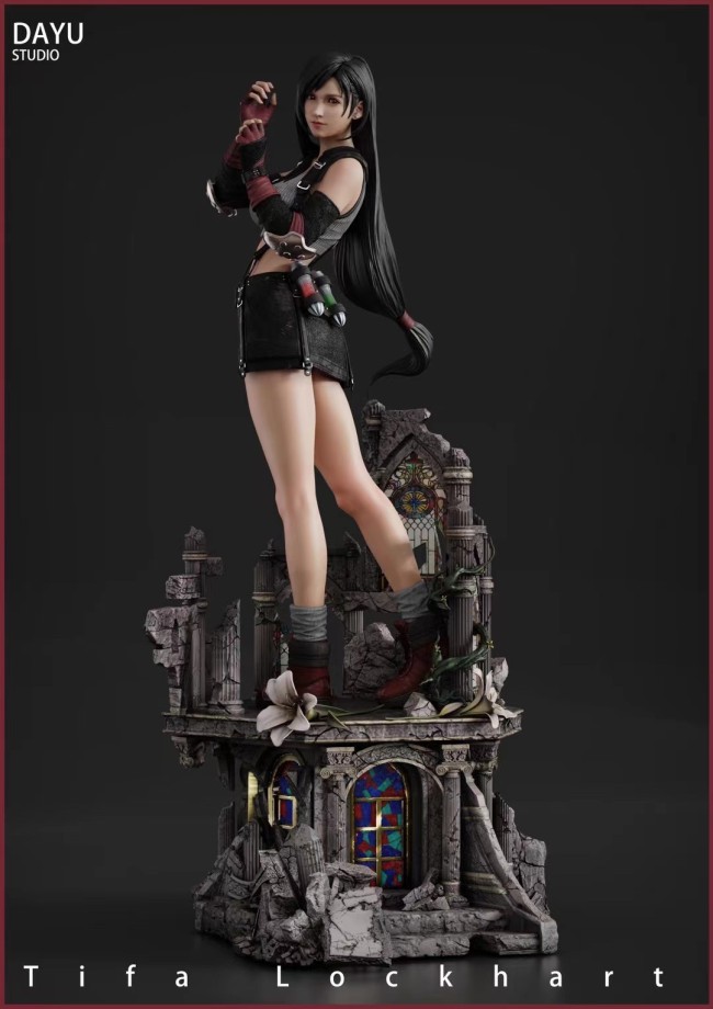 【Pre order】DAYU Studio Final Fantasy VII FF7 Tifa Lockhart 1/4 Resin Statue Deposit