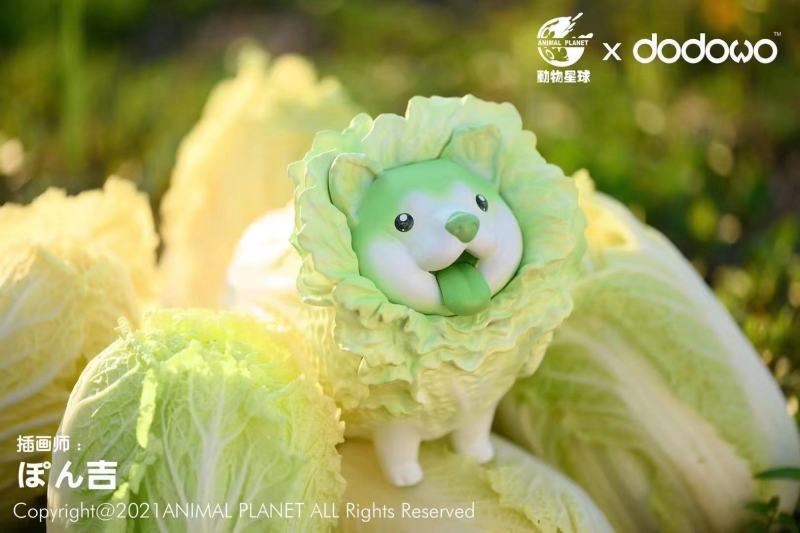 【In Stock】Animal Planet the Vegetable Dog Resin Statue Deposit（Copyright）