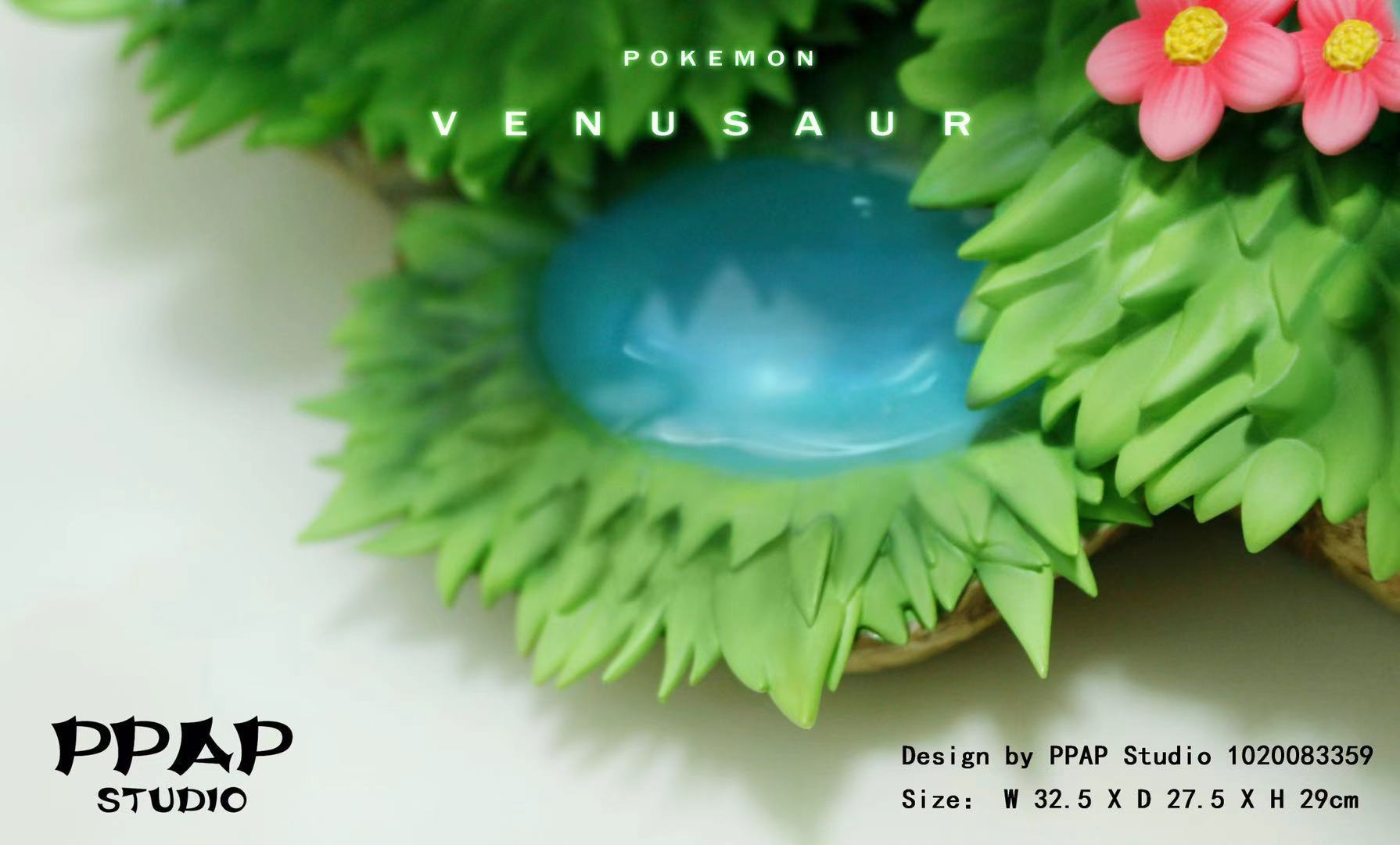 Pre-order * Pchouse Studio Pokémon Venusaur Resin Statue - Bucket&Shovel