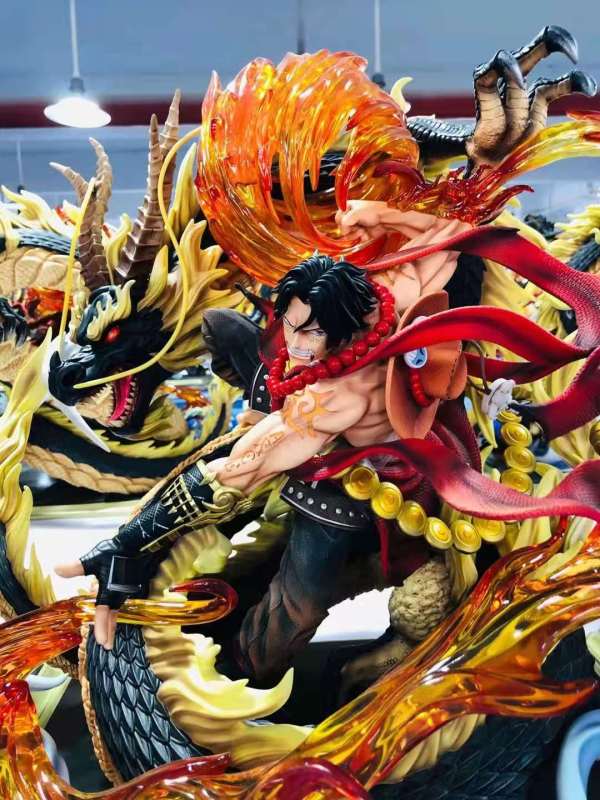 【In Stock】Leo Of Sky Studio One-Piece Portgas Ace 1:6/1:8 Scale Resin Statue