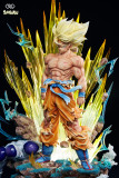 【Pre order】Infinite Studio Dragon Ball Z Goku SSJ 1/4 Scale Resin Statue Deposit