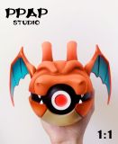 【Pre order】PPAP Studio Pokemon Royal Three PokeBall 1/1 Scale Resin Statue Deposit